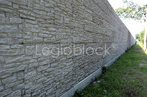 bloco de concreto maciço