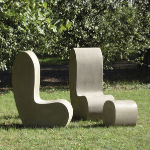 cadeira de jardim contemporânea