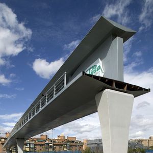 passarela em concreto