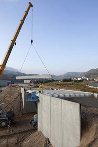 muro de contenção em concreto armado 1