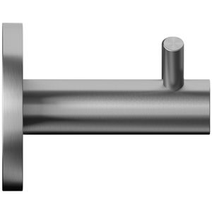 cabide de parede design minimalista / em aço inoxidável / duplo / para banheiro