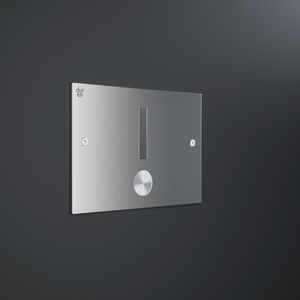 botão de descarga de água da linha residencial