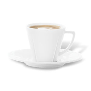 xícara de café em porcelana