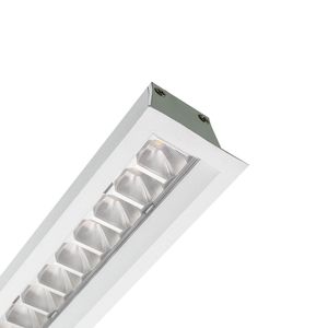 perfil de iluminação de embutir