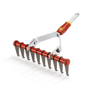 escarificador de grama para operador a pé