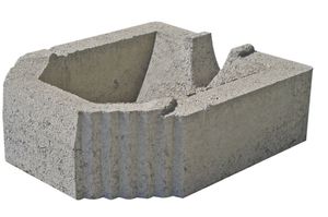 bloco de concreto oco