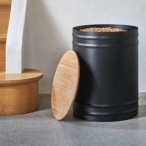dosador de pellets em aço