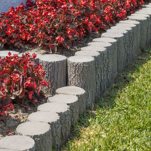 borda de jardim