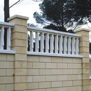 corrimão em concreto pré-fabricado