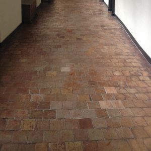 revestimento hexagonal de terracota 1