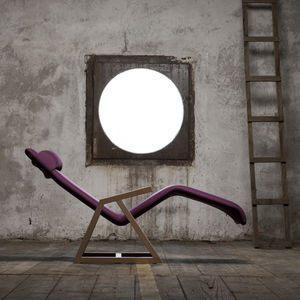 chaise longue de design minimalista