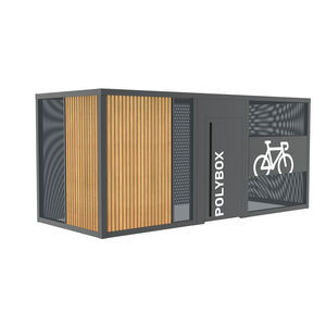 abrigo para bicicletas em aço