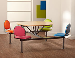 conjunto de mesa e cadeiras contemporâneo