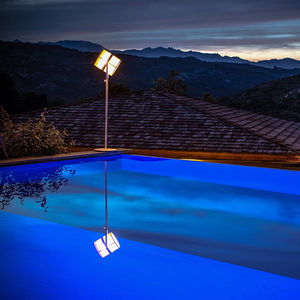 luminária de piso