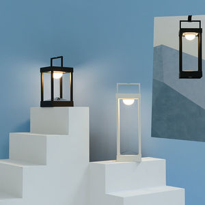 luminária de mesa / contemporânea / em alumínio / solar