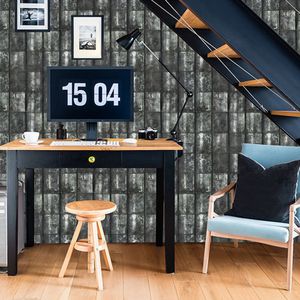 papel de parede de estilo industrial 1
