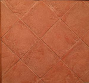 revestimento de piso em terracota