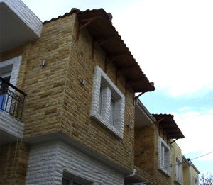 revestimento de fachada em folhas