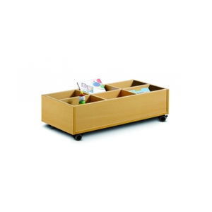 baú de brinquedos com rodízios 1