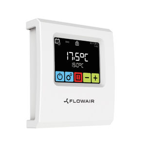 teclado de controle para sistema de ventilação