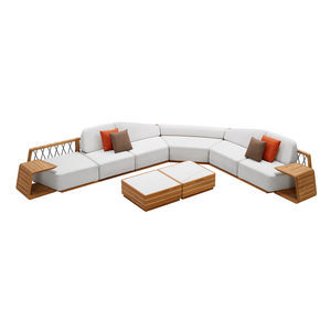 conjunto de jardim contemporâneo