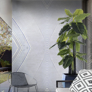painel decorativo em mármore / de revestimento / para piso / para ambiente interno