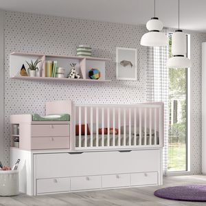 cama de bebê extensível