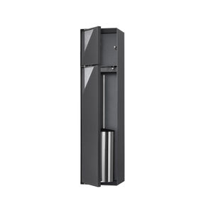 porta-escova de banheiro em aço inoxidável 1