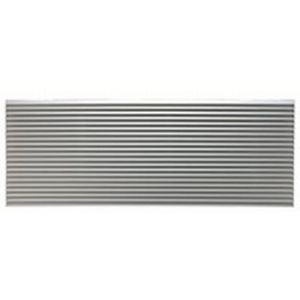 grelha de ventilação em alumínio / retangular / para fachada