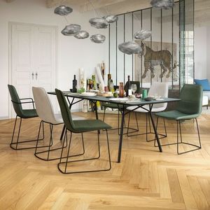 cadeira de sala de jantar contemporânea 1