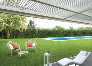 pérgola apoiada em parede
