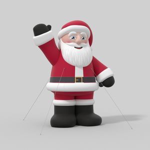 decoração de Natal em PVC