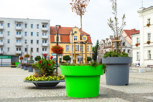 vaso de jardim em polietileno