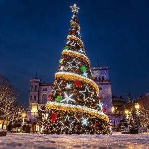 árvore de Natal em PVC