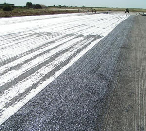 geogrelha de reforço / para estrada / em vidro / em poliéster
