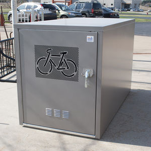 abrigo para bicicletas em aço