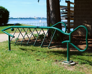 bicicletário de piso 1