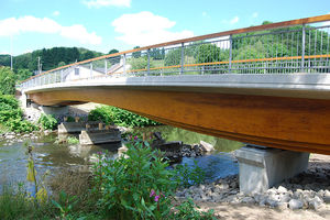 ponte em madeira