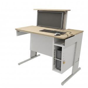 mesa de computador. estação de trabalho 1