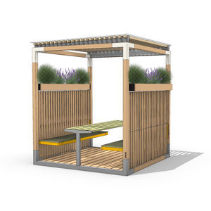 pérgola em madeira 1
