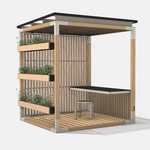 cabine de concentração e privacidade modular 1