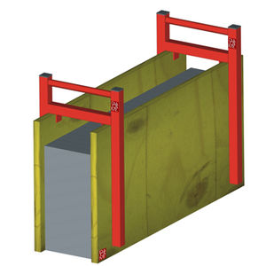 fôrma com quadro