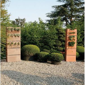 jardim vertical de plantas naturais