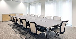 mesa de reunião contemporânea