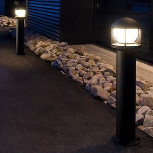 poste balizador de iluminação de jardim 1