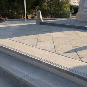 degrau em concreto