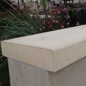 remate superior de muro para cerca de jardim