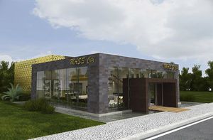 construção pré-fabricada