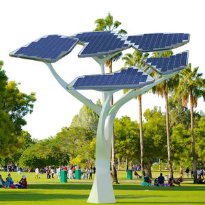 estação de recarga solar