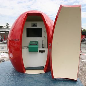 cabine pré-fabricada de uso técnico 1